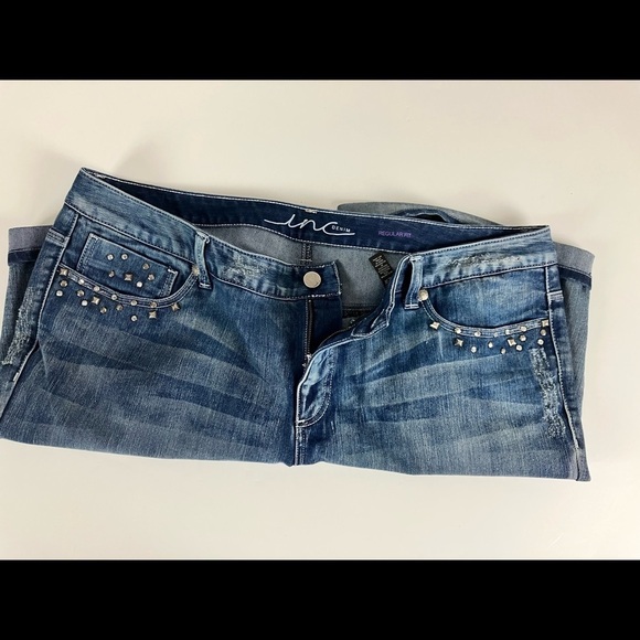 INC International Concepts Denim Shorts - Picture 7 of 10
